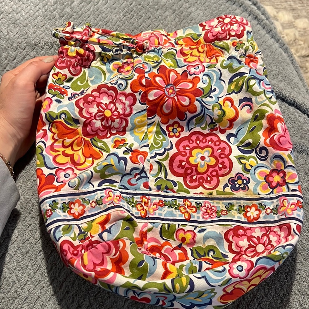 Vera Bradley Drawstring Cosmetic Bag